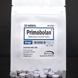 Primobolan Acetate 25mg tablets (30CT)